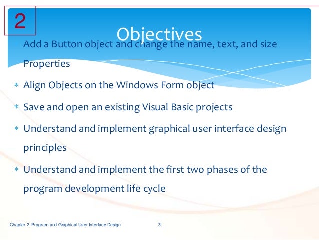 graphical user interface in visual basic pdf